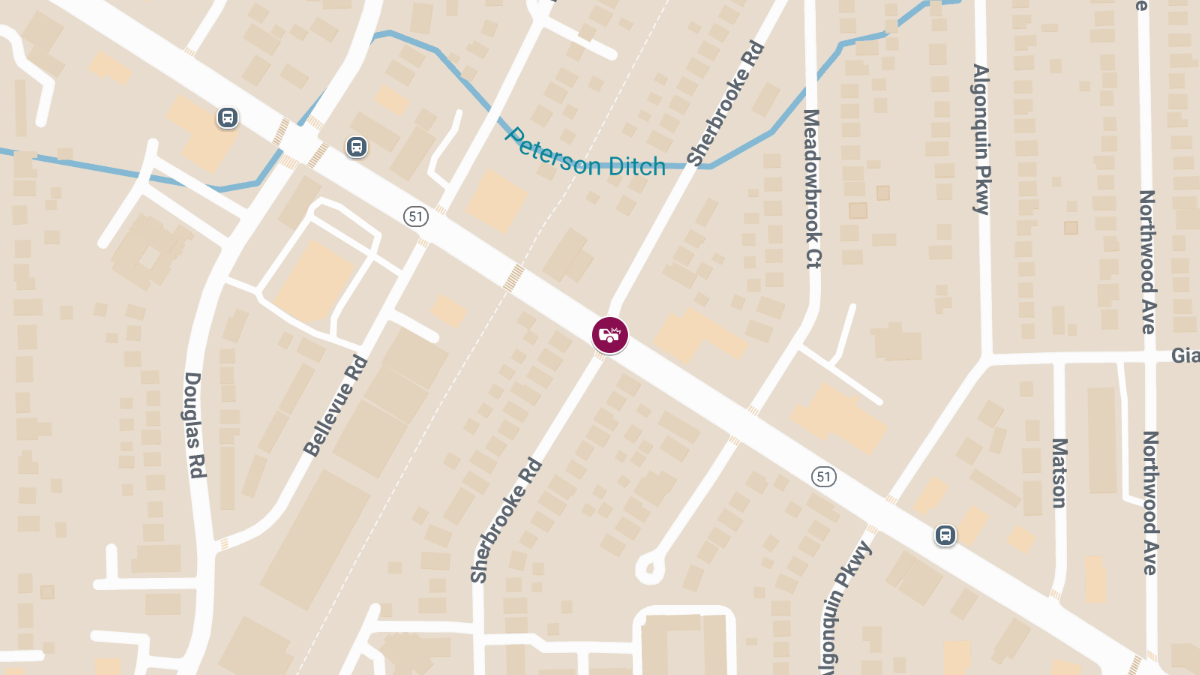 Accident with Injuries Blocks Traffic Near Sherbrooke Rd & Verdun Dr