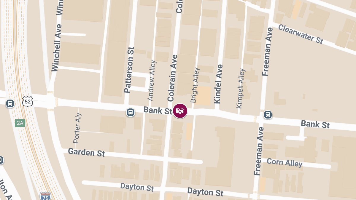 Accident with Injuries Near Colerain Ave & Bank St