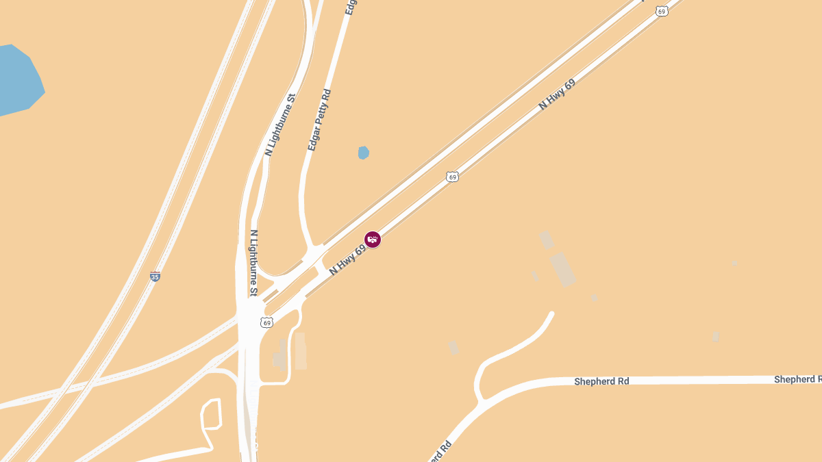 Accident with Injuries Near US 69 and 103rd St