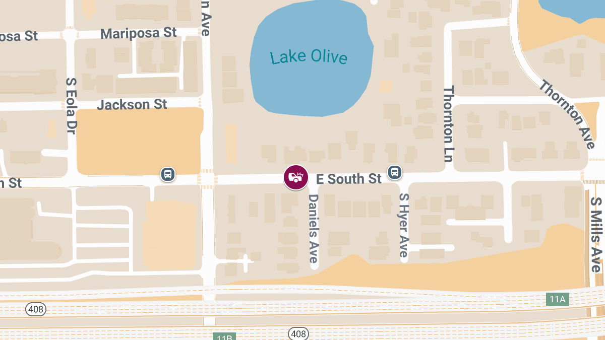 Accident with Injuries Reported Near E South St and Daniels Ave