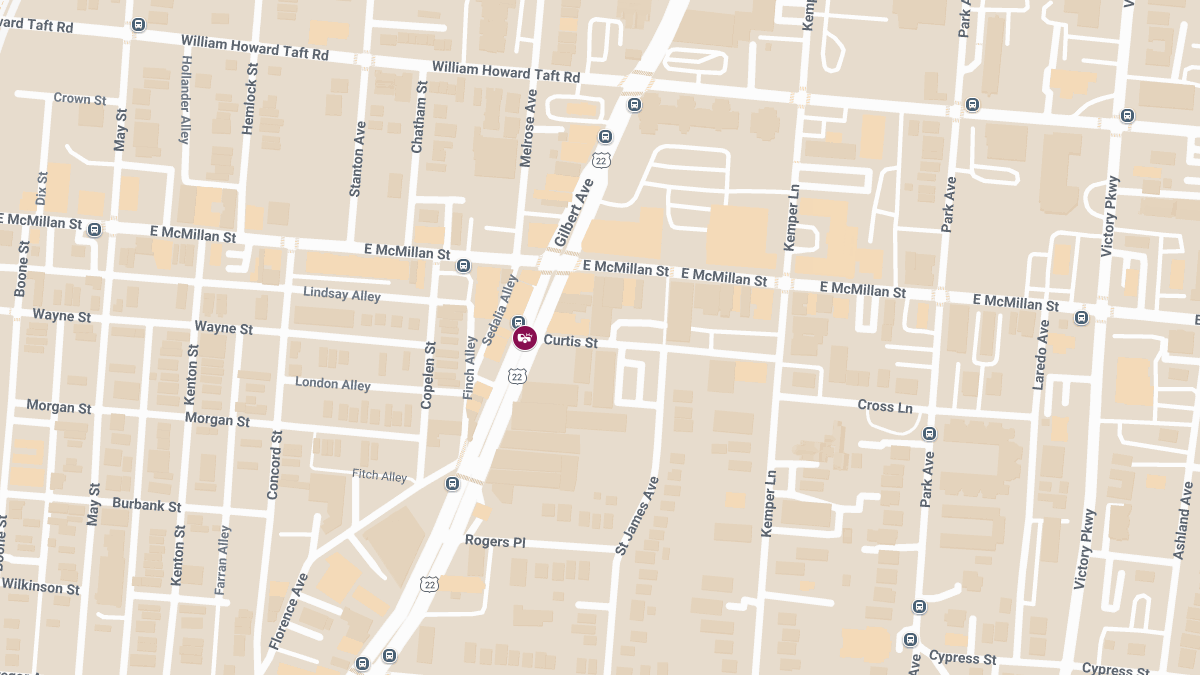 Accident with Injuries Reported Near Gilbert Ave and Curtis St