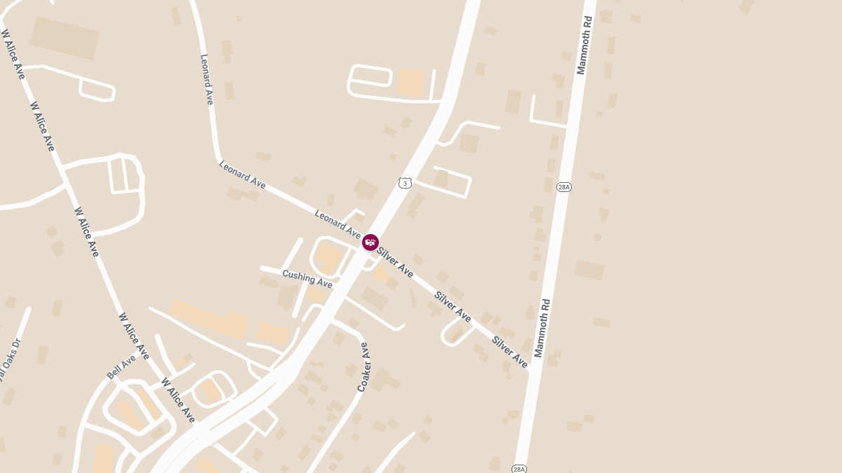 Accident with Injuries Reported at Hooksett Rd & Silver St