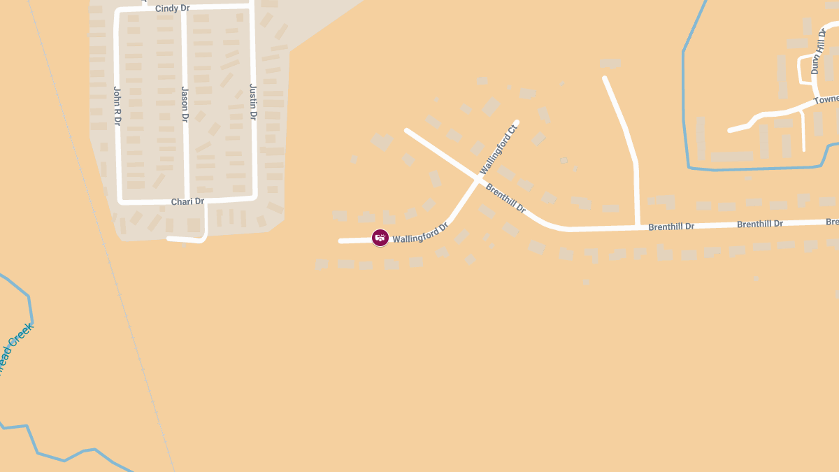 Accident with Injuries Reported on 3315 Wallingford Dr