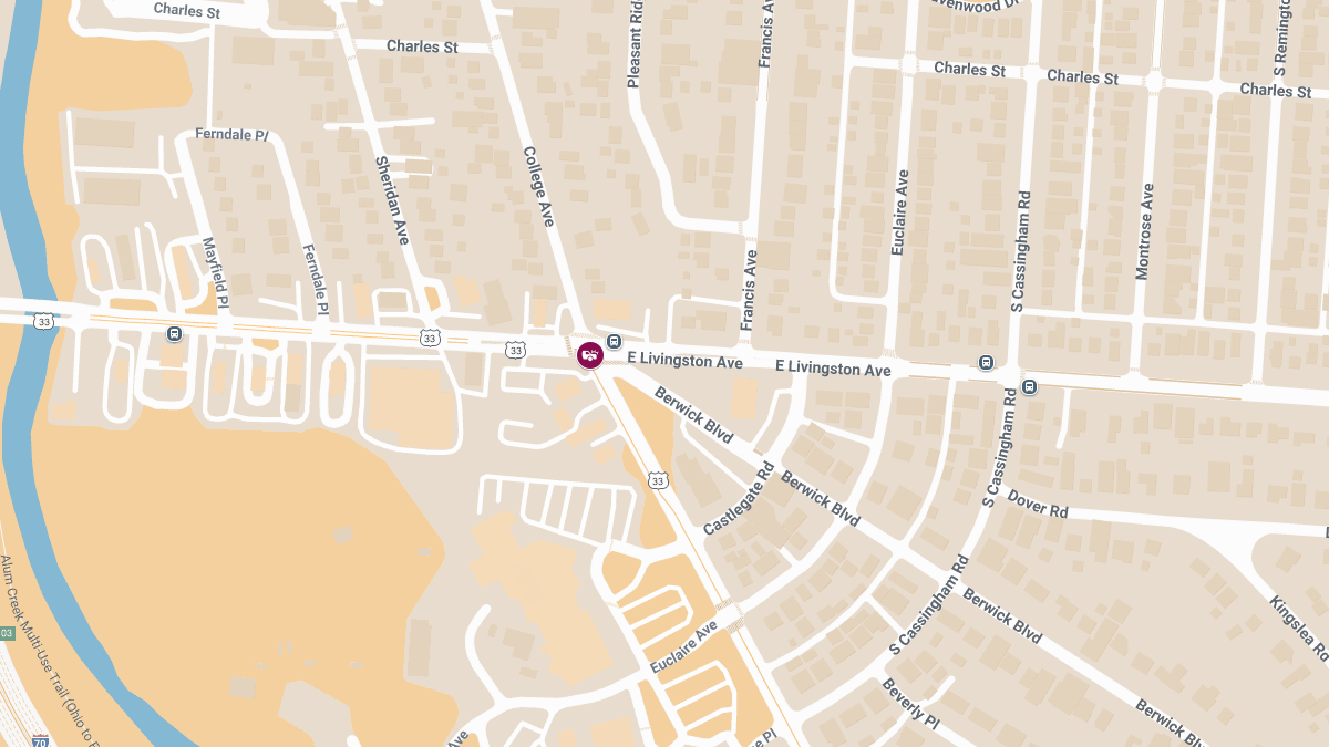 Accident with Injuries at College Ave and E Livingston Ave