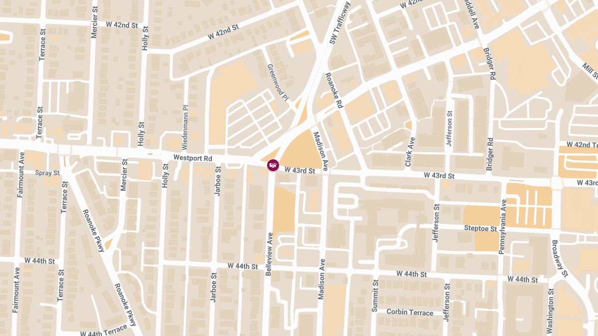 Accident with Injuries at Westport Rd and Belleview Ave