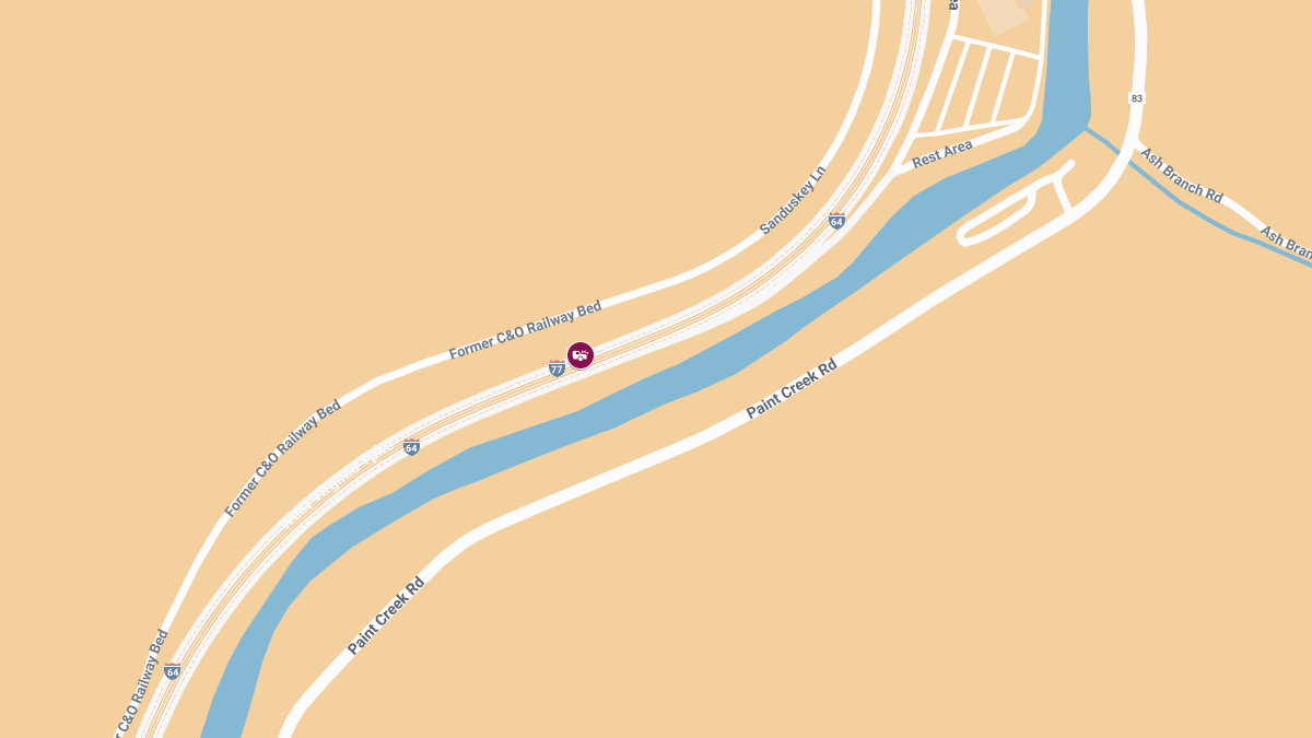 Accident with Injuries on I-77 Northbound at MM 69