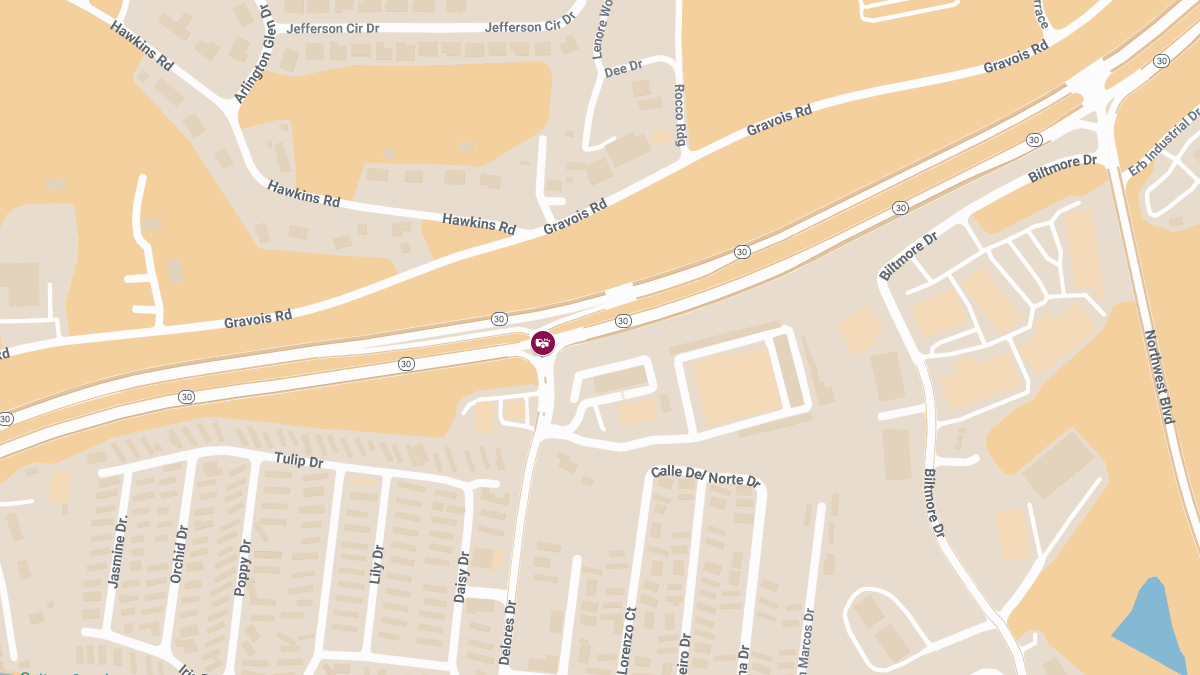Accident with Injuries on MO-30 at Delores Dr Involving Child