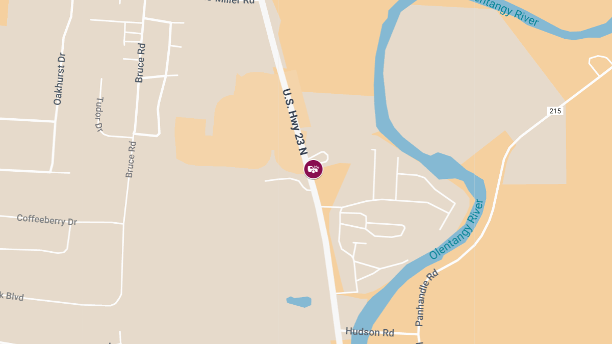 Accident with Injuries on US Highway 23 N