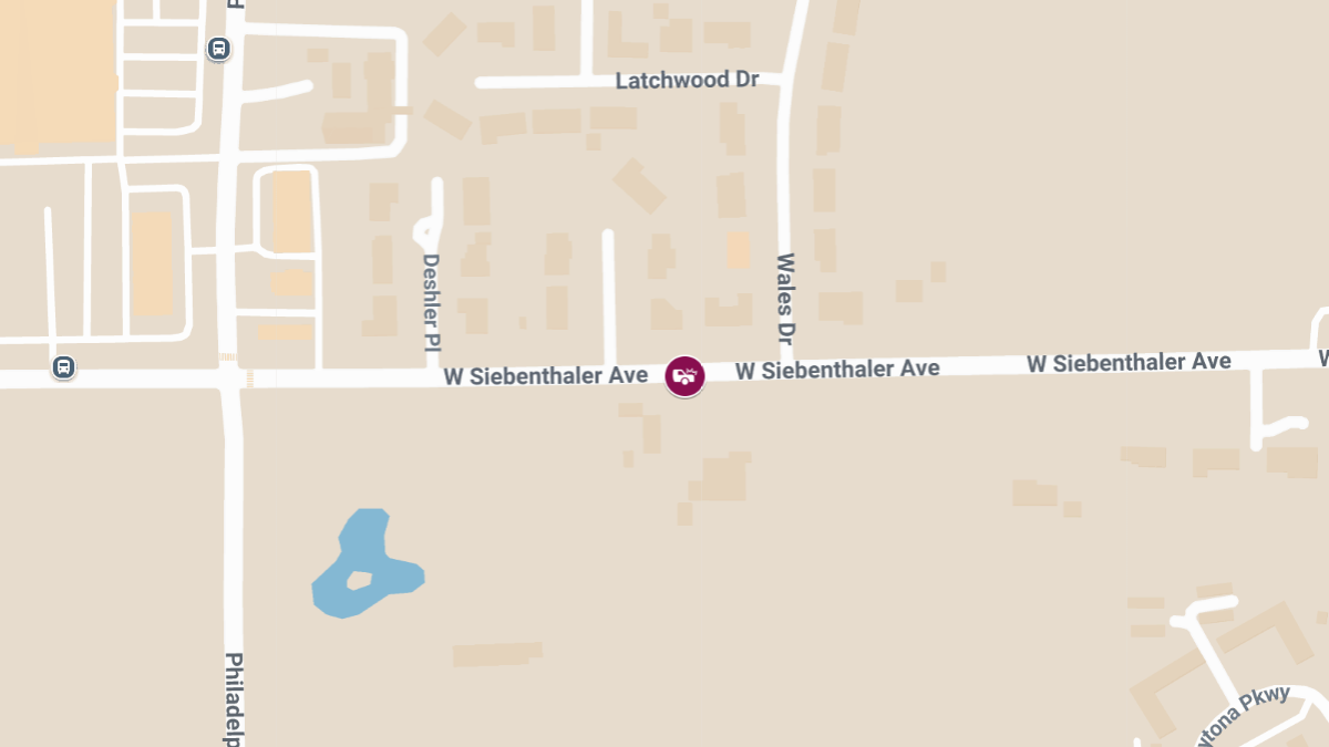Accident with Injuries on W Siebenthaler Ave Near Clevenger Rd and Madison Ave