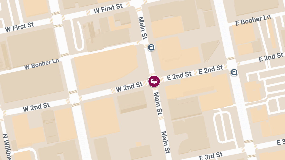 Accident with Injury Reported at N Main St and E 2nd St