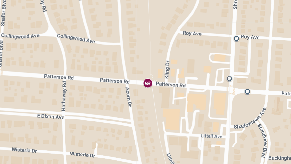 Accident with Injury on Patterson Rd near Kling Dr