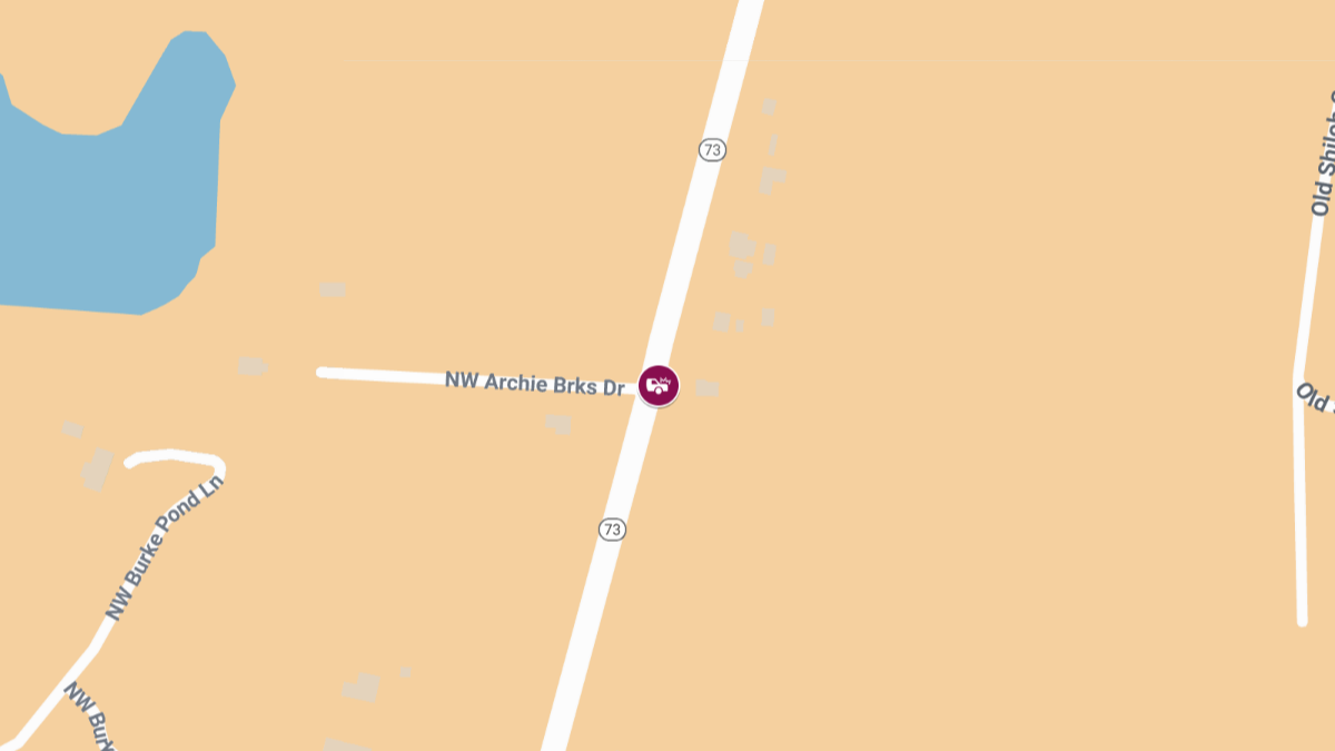 Injury Crash Reported on SR-73 at NW Archie Brooks Ln