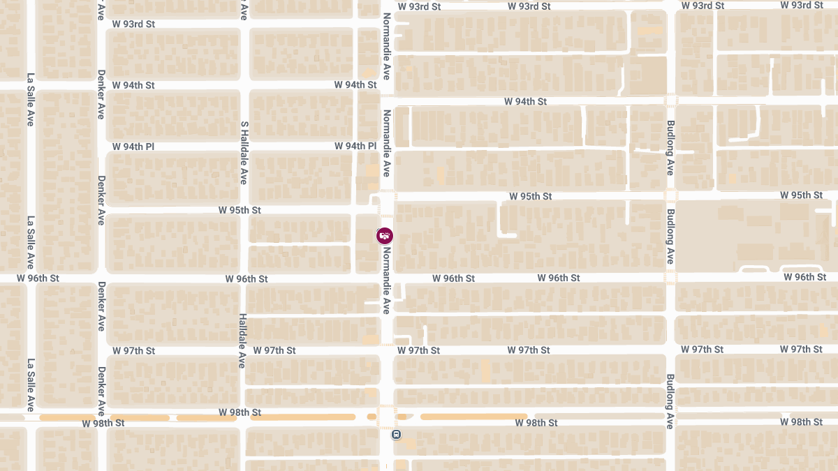 Ambulance Involved in Injury Accident on S Normandie Ave