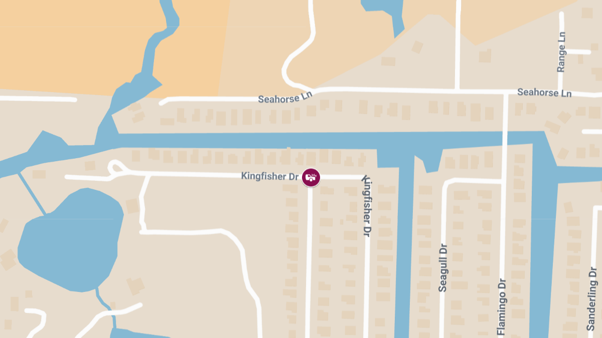 Auto Accident Leaves Injuries at Kingfisher Dr & Ibis Dr