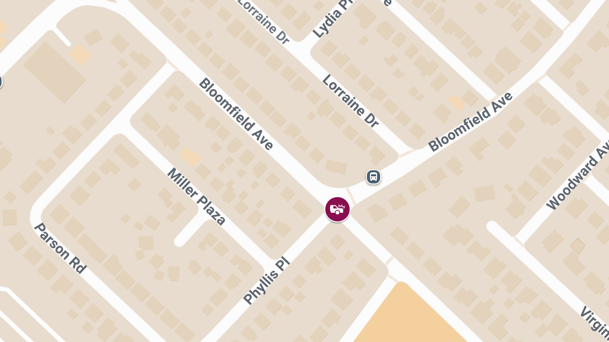 Auto Accident Reported with Injuries at Allwood Pl & Bloomfield Ave