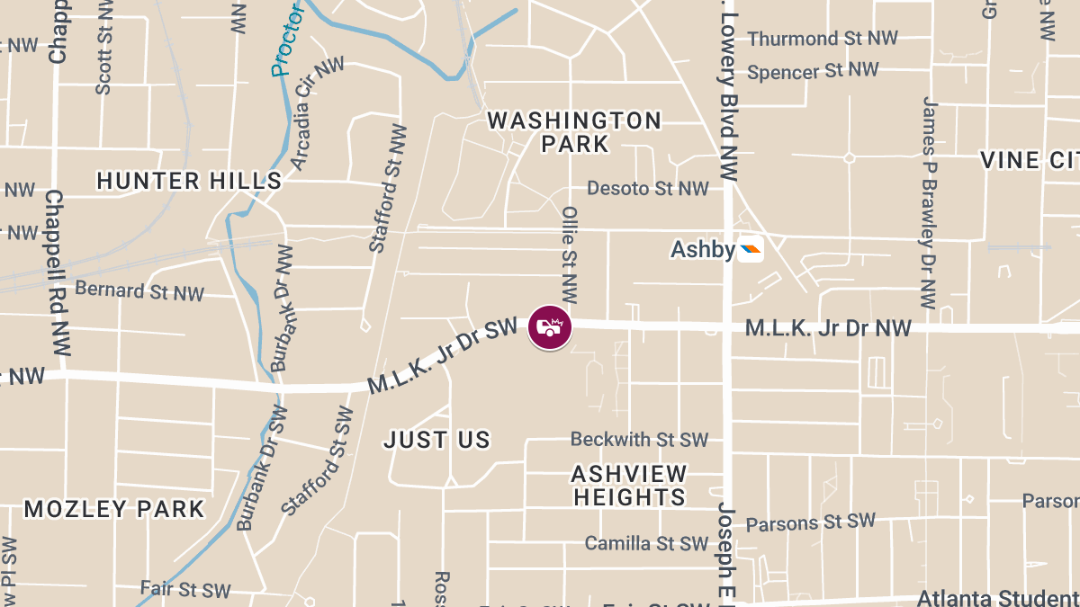 Auto Accident With Injuries Reported on Martin Luther King Jr Dr NW