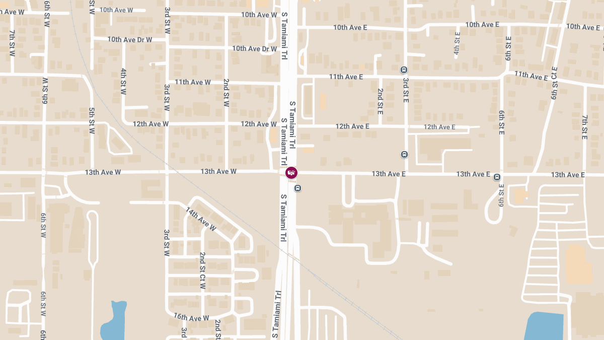 Auto Accident with Injuries Causes Roadblock on 1st St at 13th Ave E