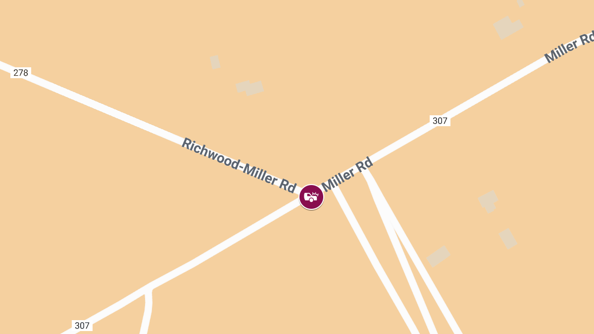 Auto Accident with Injuries at Miller Rd & Richwood Miller Rd