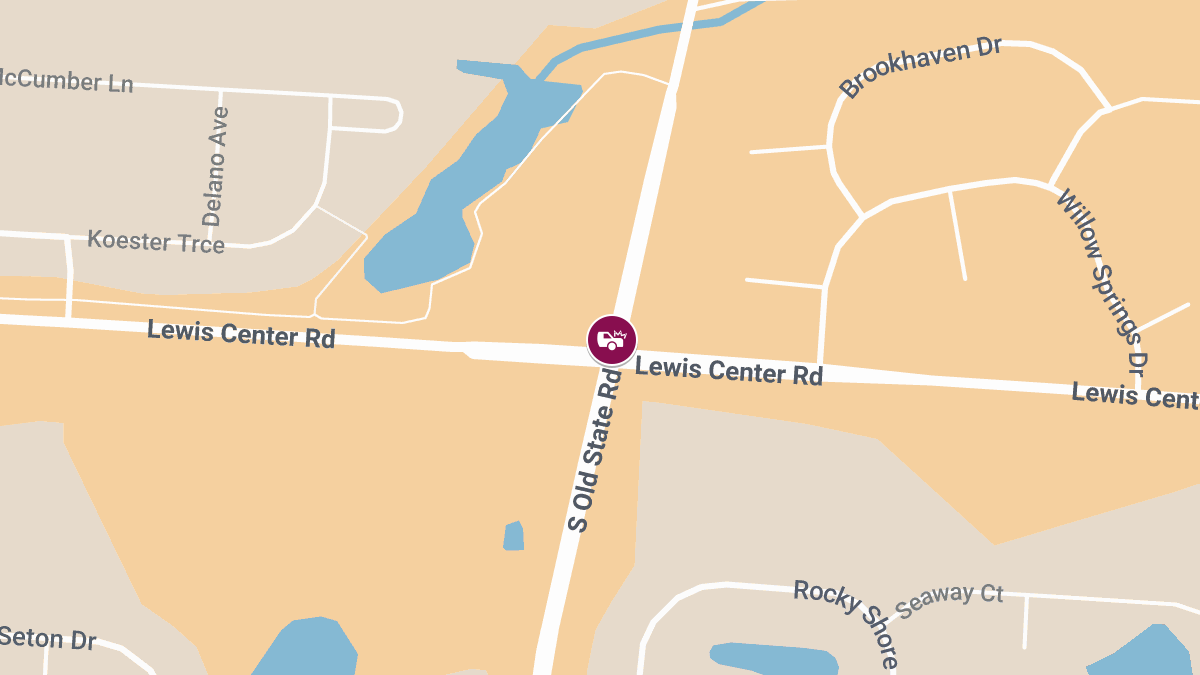 Auto Accident with Injuries at S Old State Rd & Lewis Center Rd