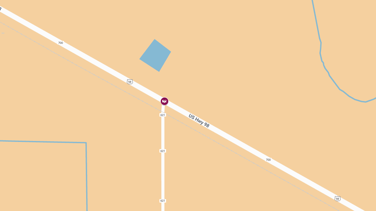 Auto Accident with Injuries at US-98 and CR-621