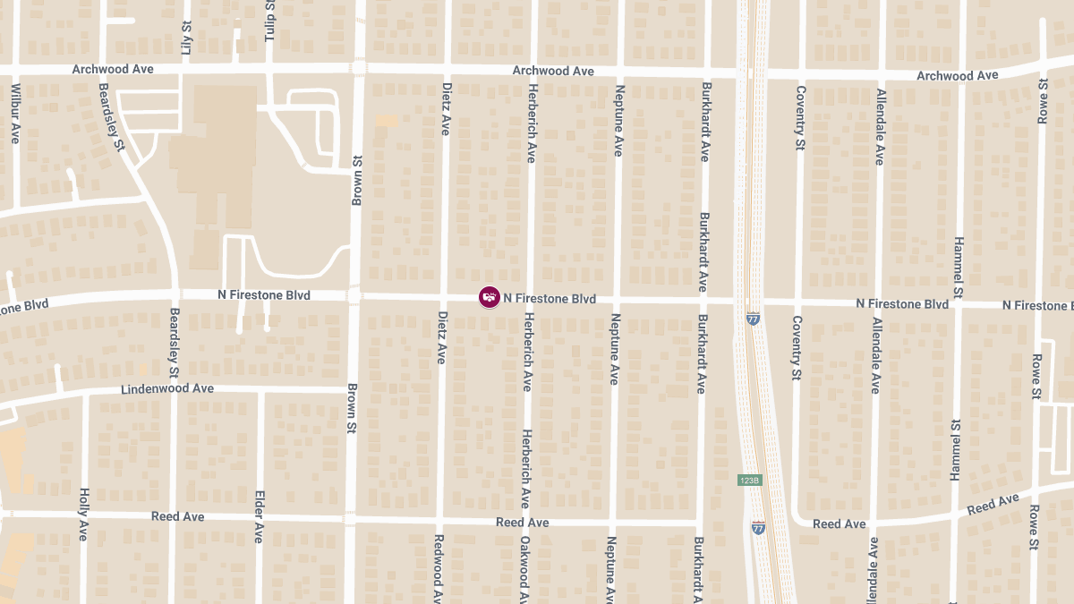 Auto Accident with Injuries on N Firestone Blvd Near Rose St