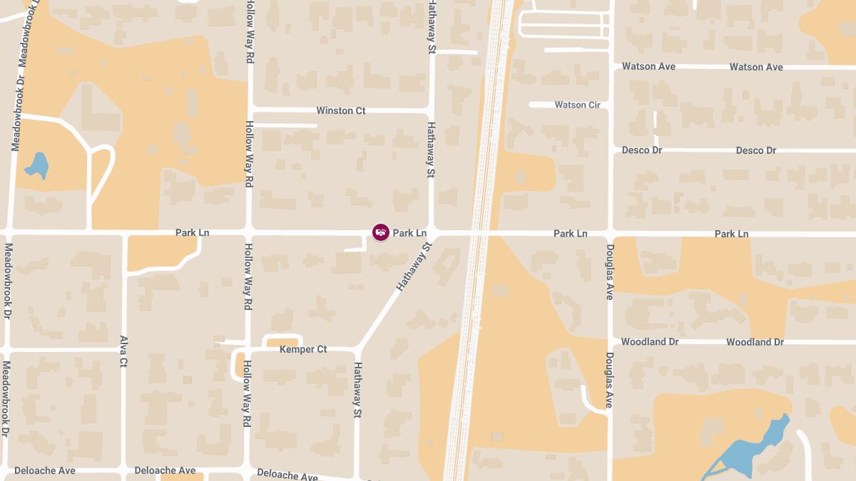 Auto Accident with Injuries on Park Ln 