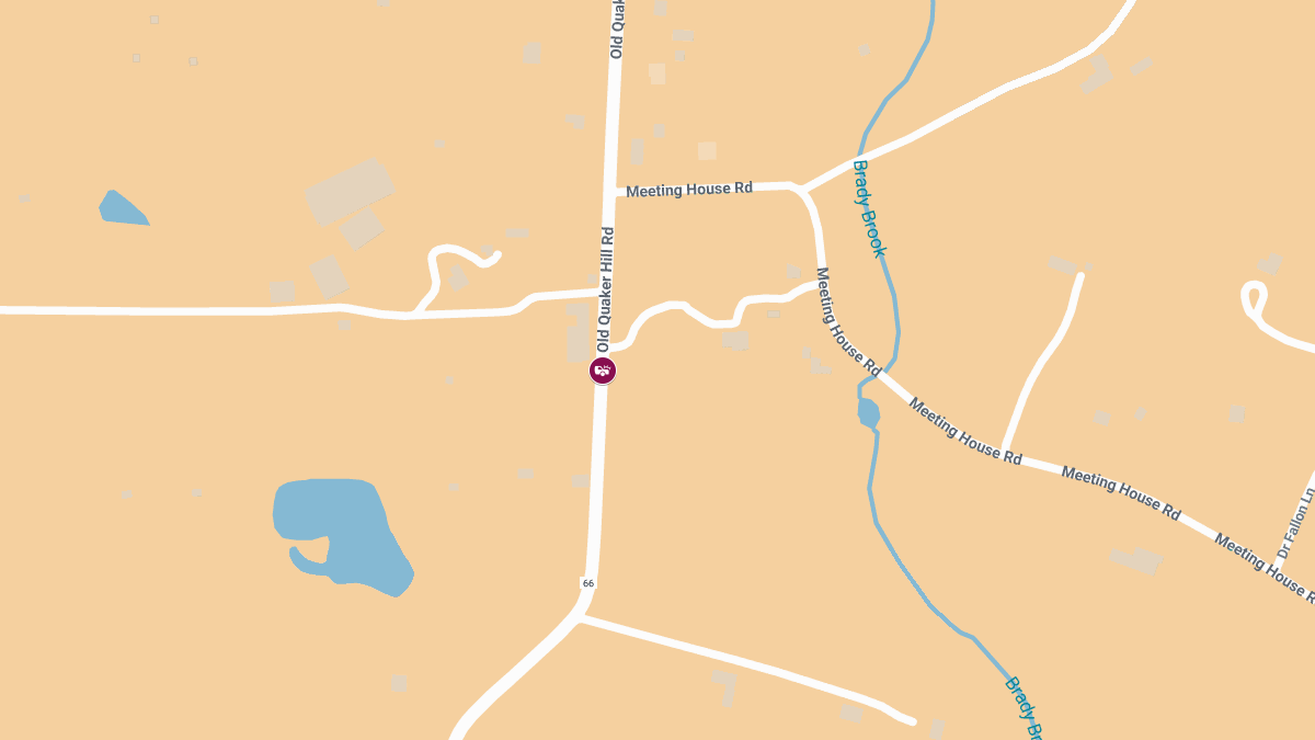 Auto Accident with Injury on 823 Old Quaker Hill Rd