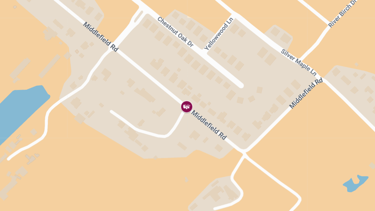 Auto Collision on Middlefield Rd Causes Injuries