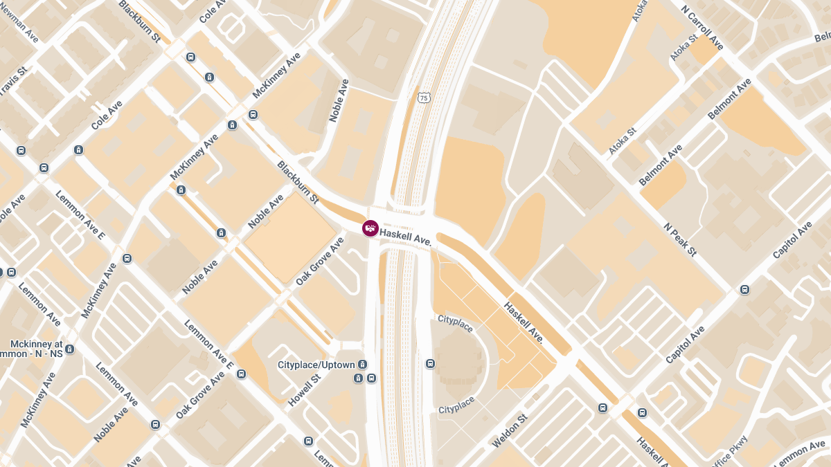 Auto Crash with Injuries at N Central Expy & N Haskell Ave