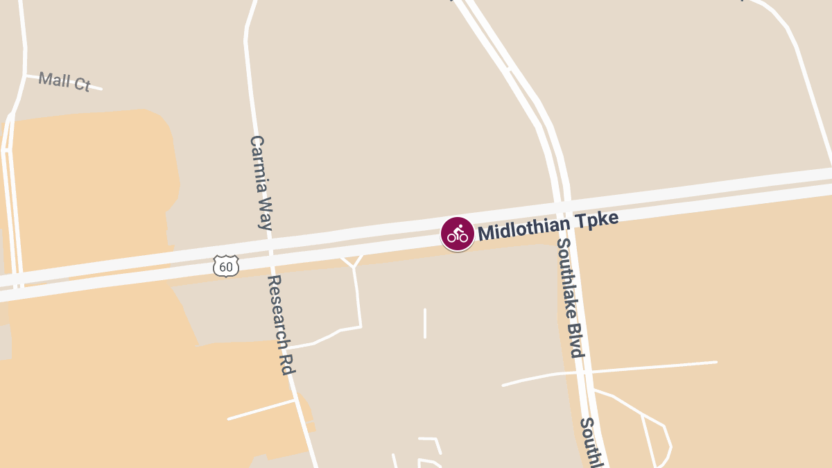 Bicyclist Critically Injured in Accident on Midlothian Tpke Near Burger King