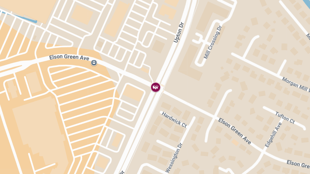 Bicyclist Hurt in Crash at Upton Dr & Elson Green Ave