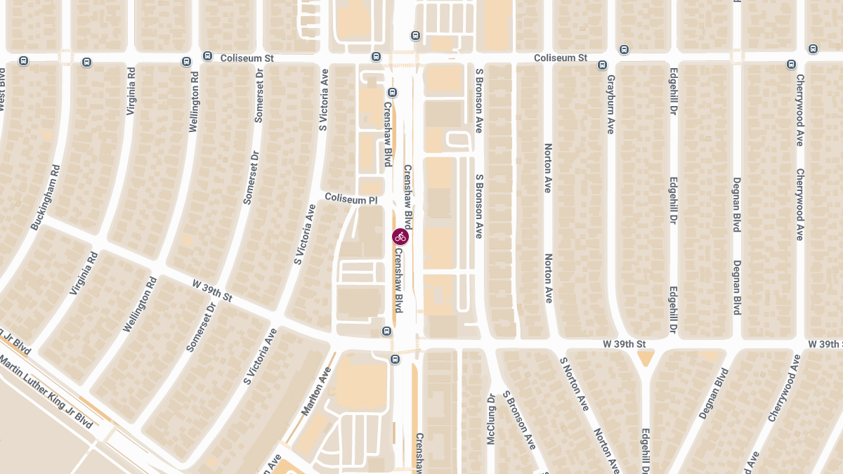 Bicyclist Injured in Collision Near Crenshaw Blvd