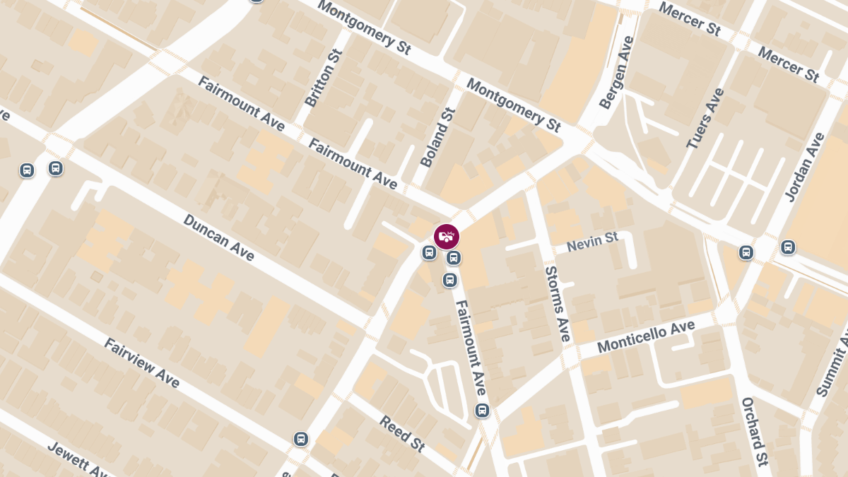 Bicyclist Injured in Collision at Bergen Ave and Fairmount Ave