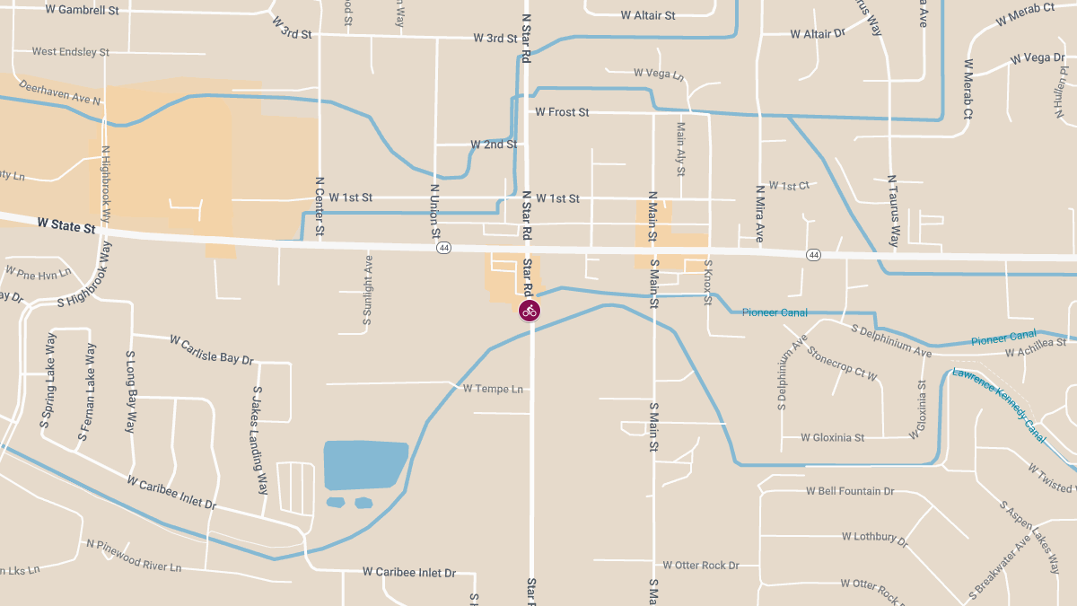 Bicyclist Injured in Crash on S Star Rd Near State St