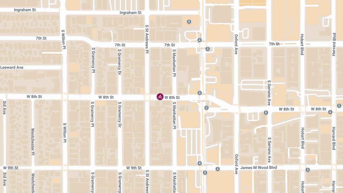 Bicyclist Injured in Crash on W 8th St