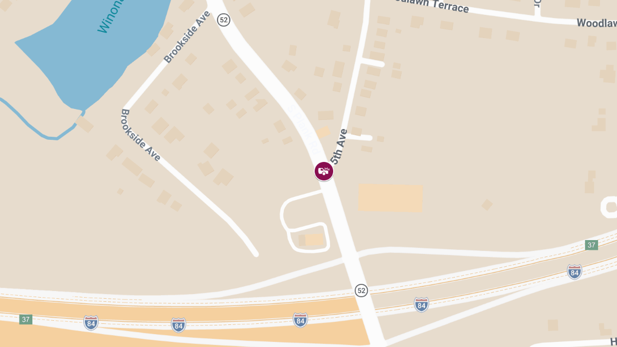 Bus Collision With Injuries at S Plank Rd and 5th Ave