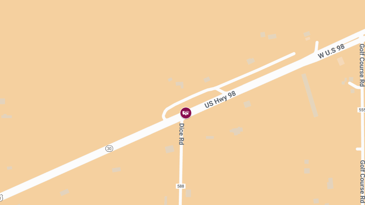 Car Accident Reported With Injuries on US-98 at Dice Rd