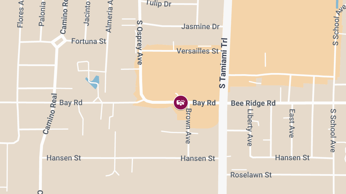 Car Accident with Injuries at Brown Ave & Bay Rd