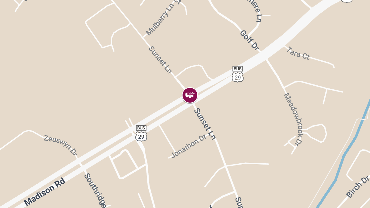 Car Accident with Injuries at Madison Rd & Sunset Ln
