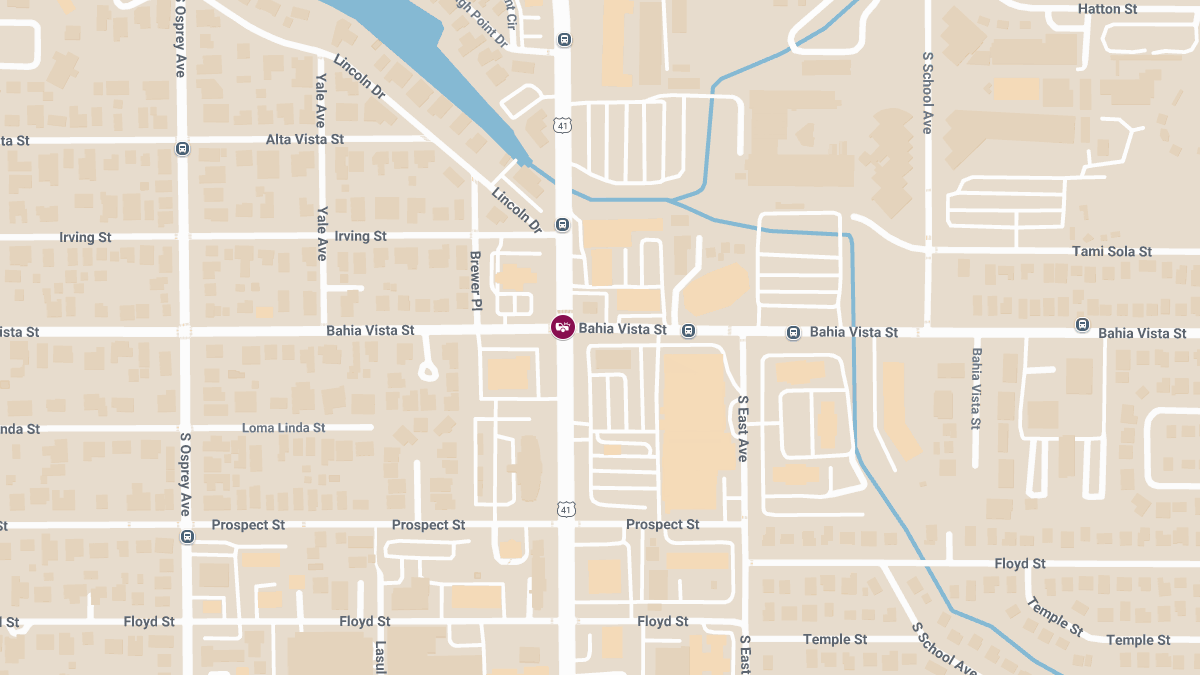 Car Accident with Injuries at S Tamiami Trl and Bahia Vista St