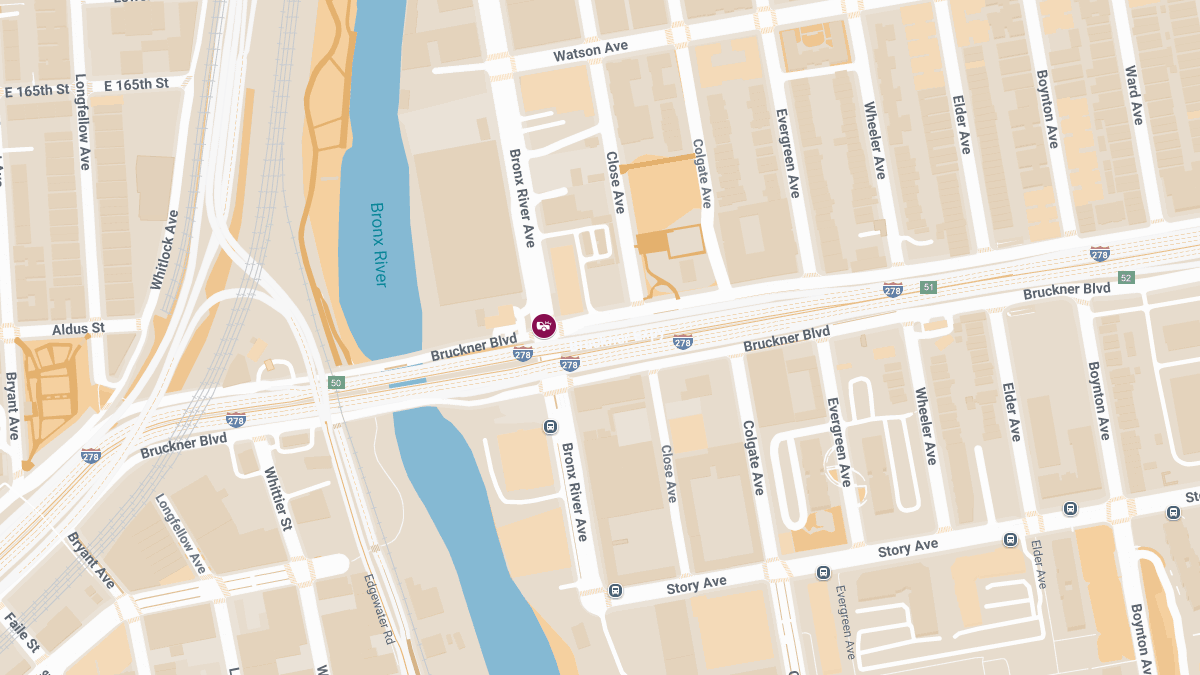 Car Collision With Injuries at Bruckner Blvd and Bronx River Ave
