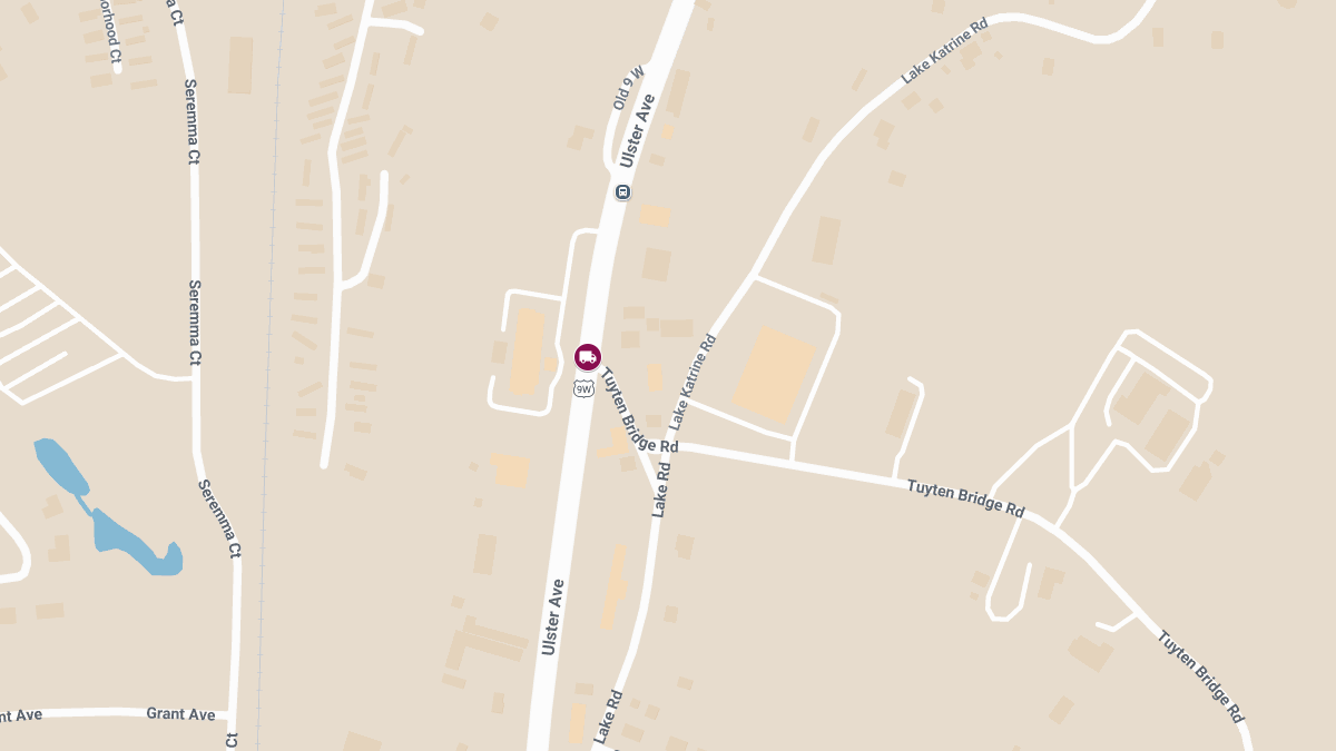 Car and Plow Truck Accident with Injuries at Ulster Ave & Tuytenbridge Rd