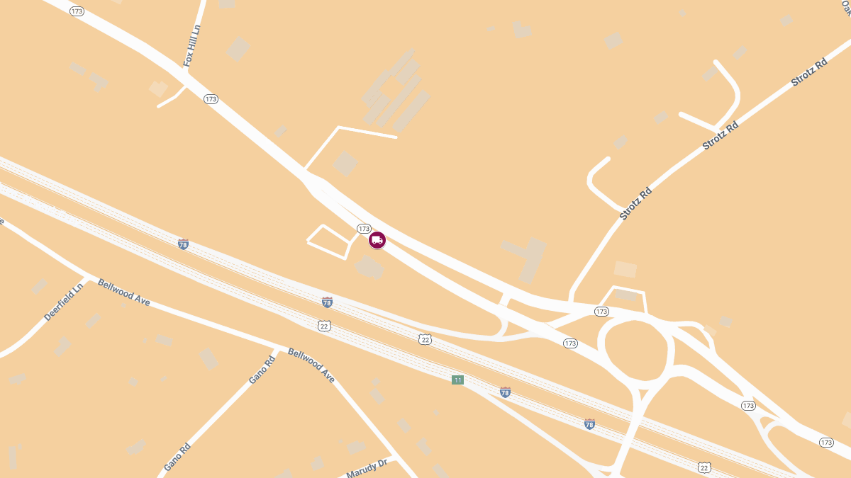 Car vs. Truck Crash with Injuries on Rt 173 Near Busy Bee