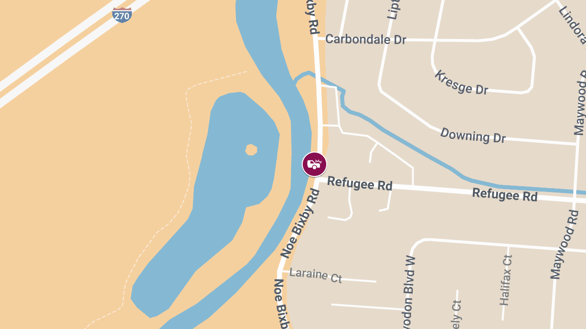 Chevy and Infiniti Involved in Injury Collision at Refugee Rd & Noe Bixby Rd