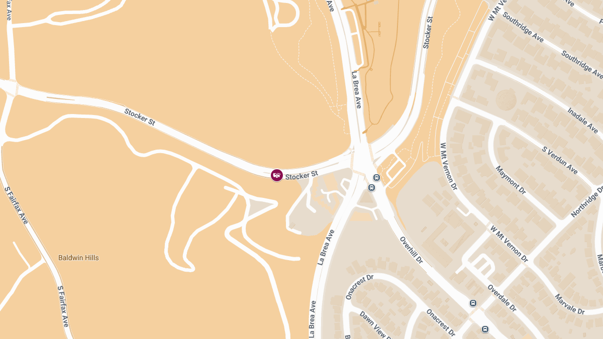 Child Injured in Traffic Collision on Stocker St Near La Brea Ave