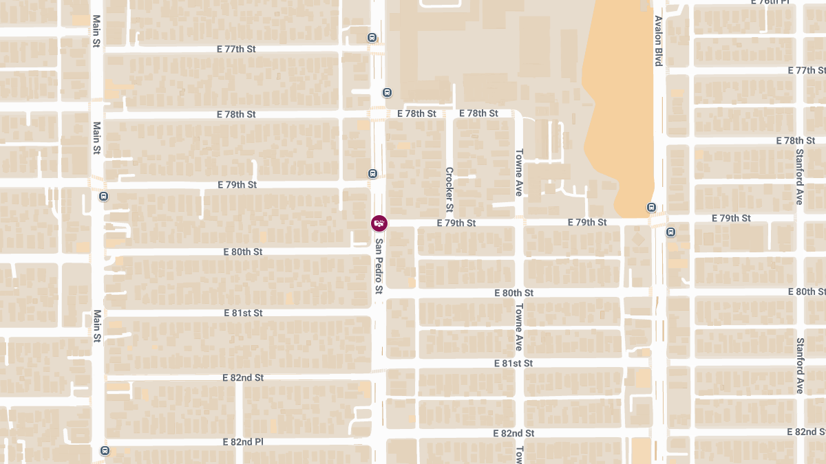 Collision With Injuries Reported at E 79th St & S San Pedro St
