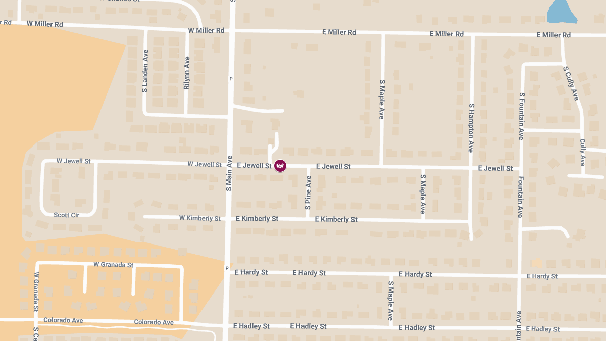 Collision With Injuries Reported at E Jewell St and S Main St