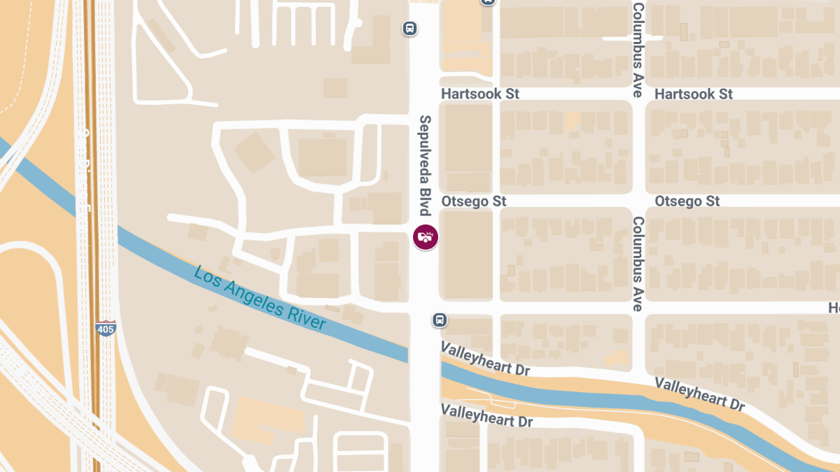 Collision With Injuries Reported on Sepulveda Blvd