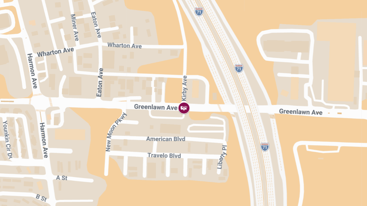 Collision With Injuries at Greenlawn Ave and Kirby Ave