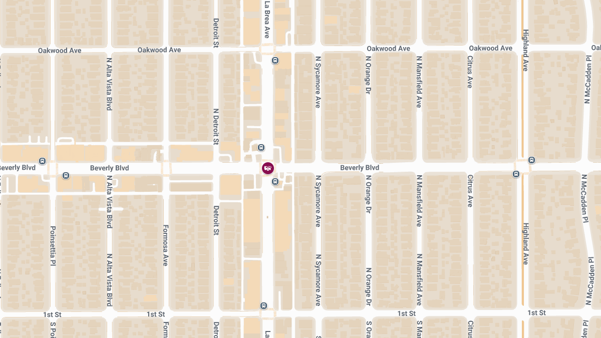 Collision at Beverly Blvd & N La Brea Ave Results in Injuries